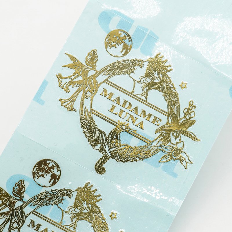 Metallic letters labels custom thin electroform gold nickel 3D logo transfer embossed decals metal stickers with adhesive