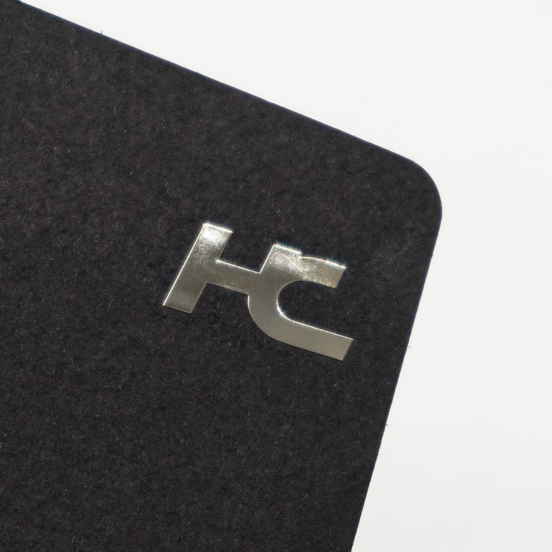 Metallic letters labels custom thin electroform gold nickel 3D logo transfer embossed decals metal stickers with adhesive