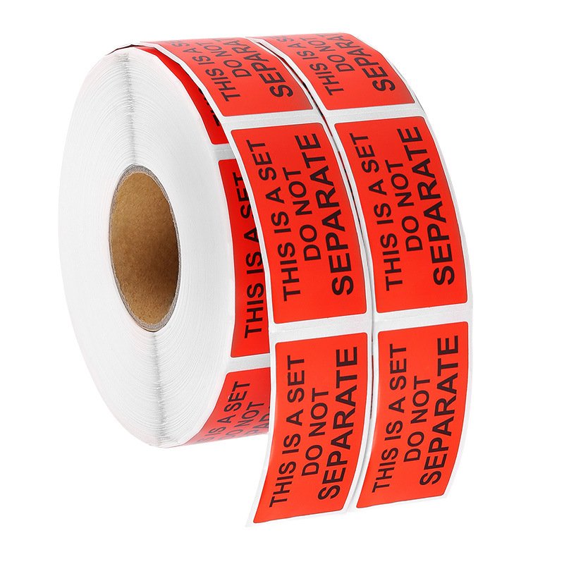Custom Logo Printing Labels Vinyl Sticker Self Adhesive Stickers Roll for Shipping Delivery