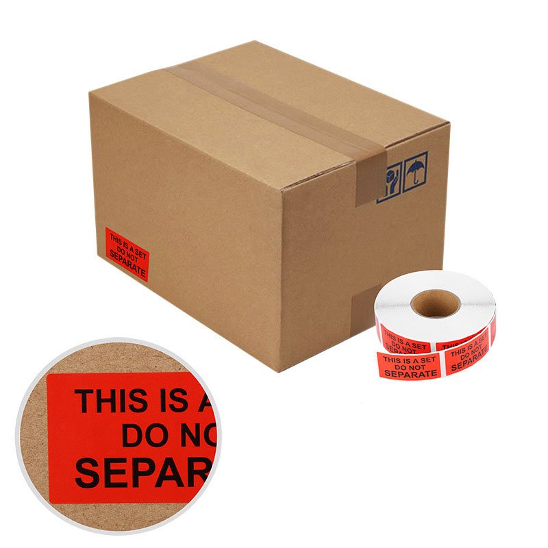Custom Logo Printing Labels Vinyl Sticker Self Adhesive Stickers Roll for Shipping Delivery