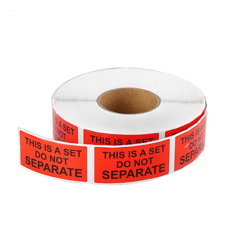 Custom Logo Printing Labels Vinyl Sticker Self Adhesive Stickers Roll for Shipping Delivery