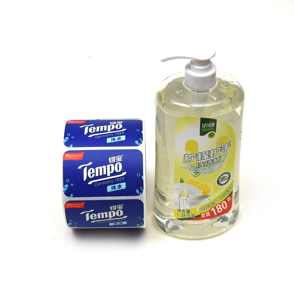 Customized A6 blank waterproof label roll and 4X6 thermal label sticker for printer labels
