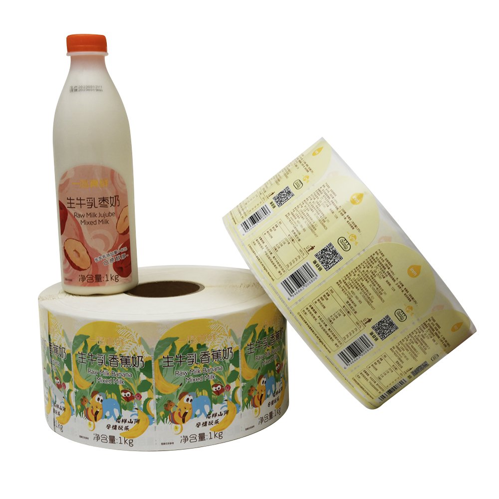 Customized A6 blank waterproof label roll and 4X6 thermal label sticker for printer labels