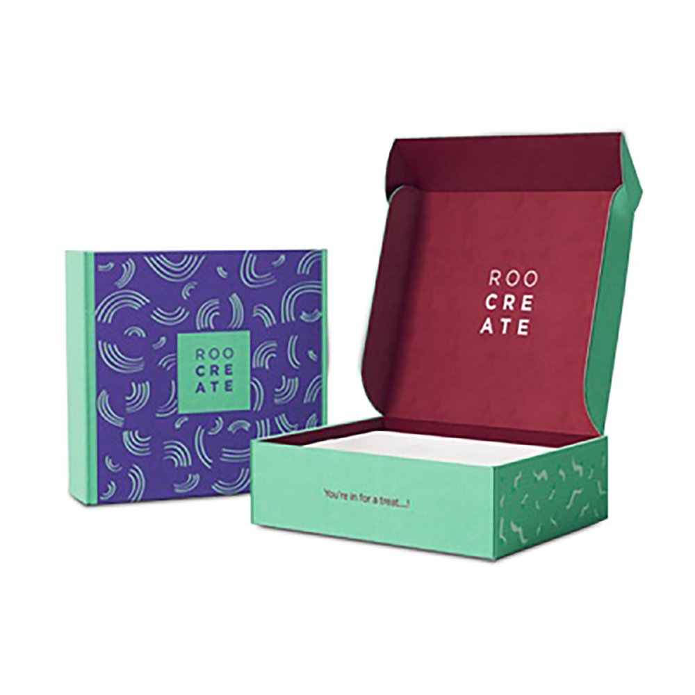 Corrugated Cardboard Paper Cosmetic Packaging Mailer Shipping Box With Customized Logo Printed