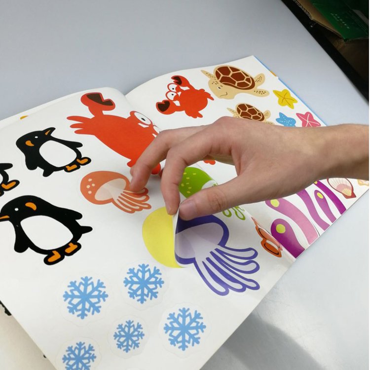 3D silicone stickers for scrapbooking, books stickers dragonball, non-toxic and eco-friendly