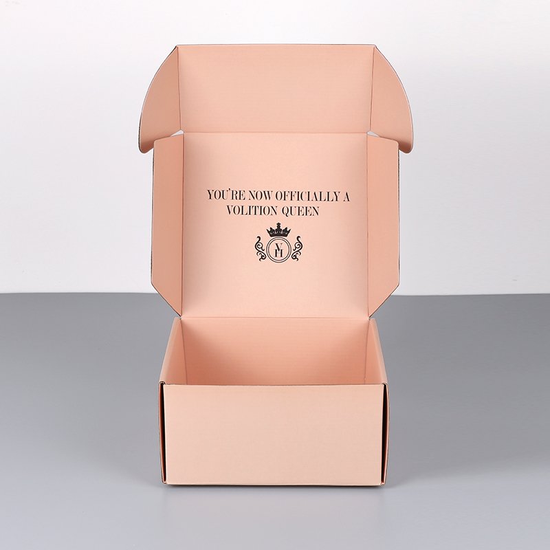 eCommerce Paper Box Packaging Solution, Custom Branded Mailer Box With Paper Card / Tissue Paper / Paper Sticker For Shipping