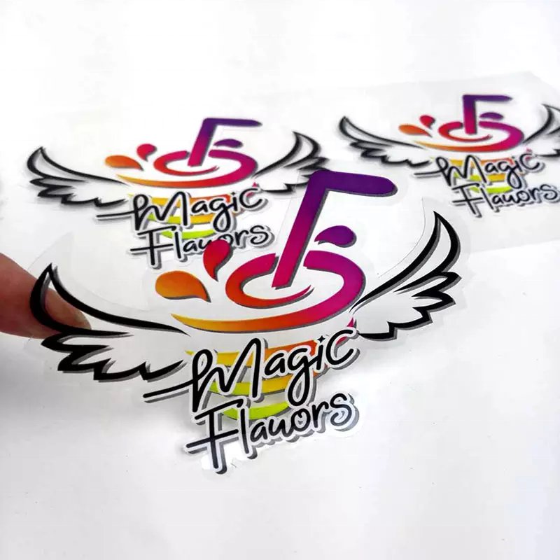 KYW customtype r car outdoor sticker logo vinyl label pvc die cut stickers