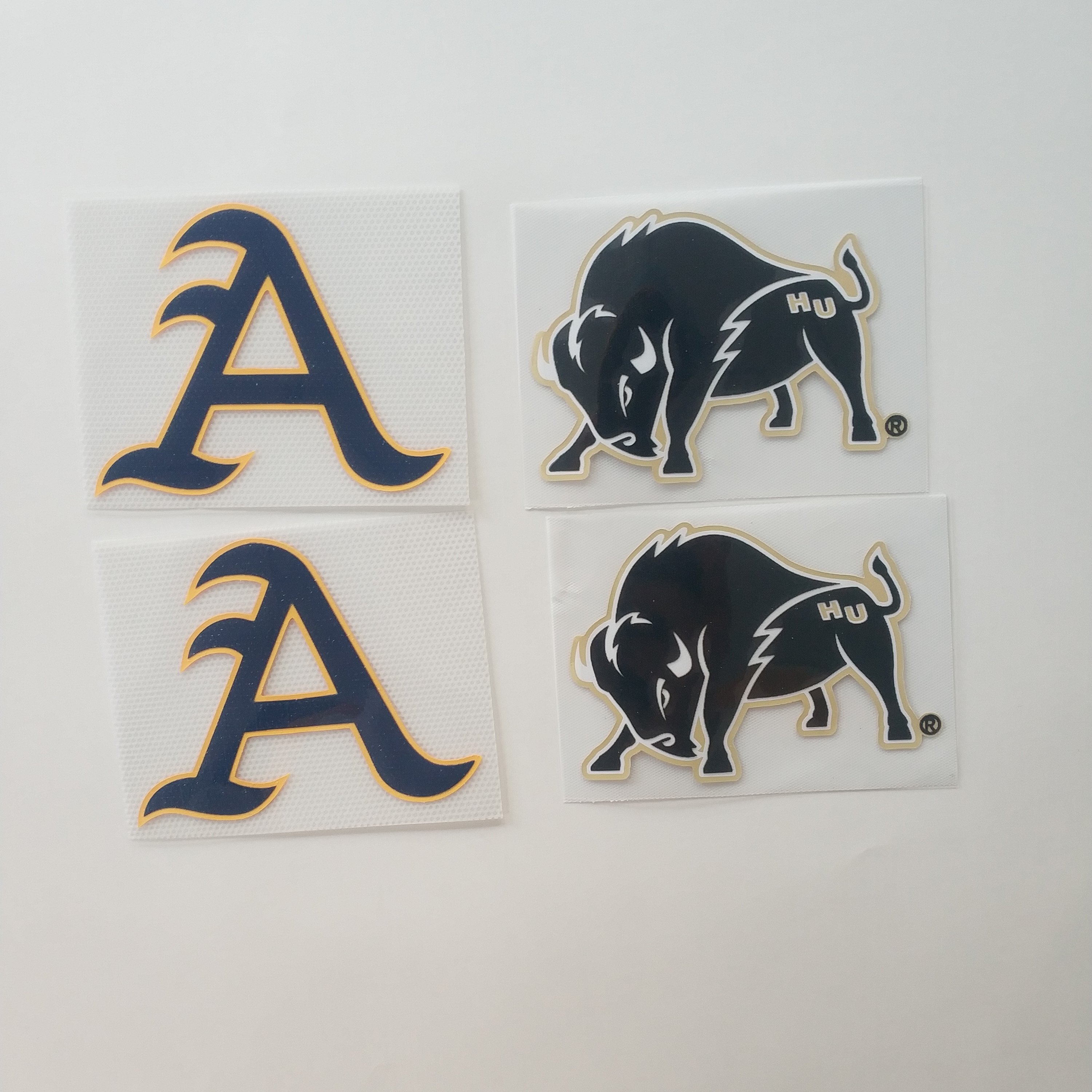 The latest big selling alphabet animal one logo heat transfer to T-shirt jerseys