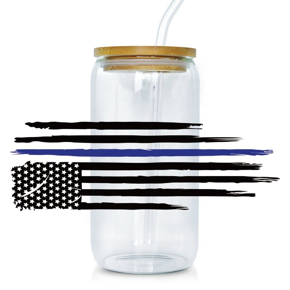 Coffee Cup Perfection UV DTF Label Holographic Effect Special Transfer Stickers Bottom Waterproof Scratch Resistant