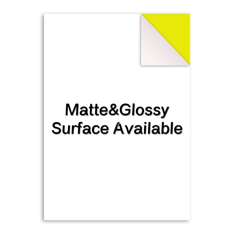 100 Sheets/Bag A4 Matte Inkjet/Laser Sticker Sheet 70 GSM Wholesale 210x297mm Self-adhesive Express Shipping Label Paper