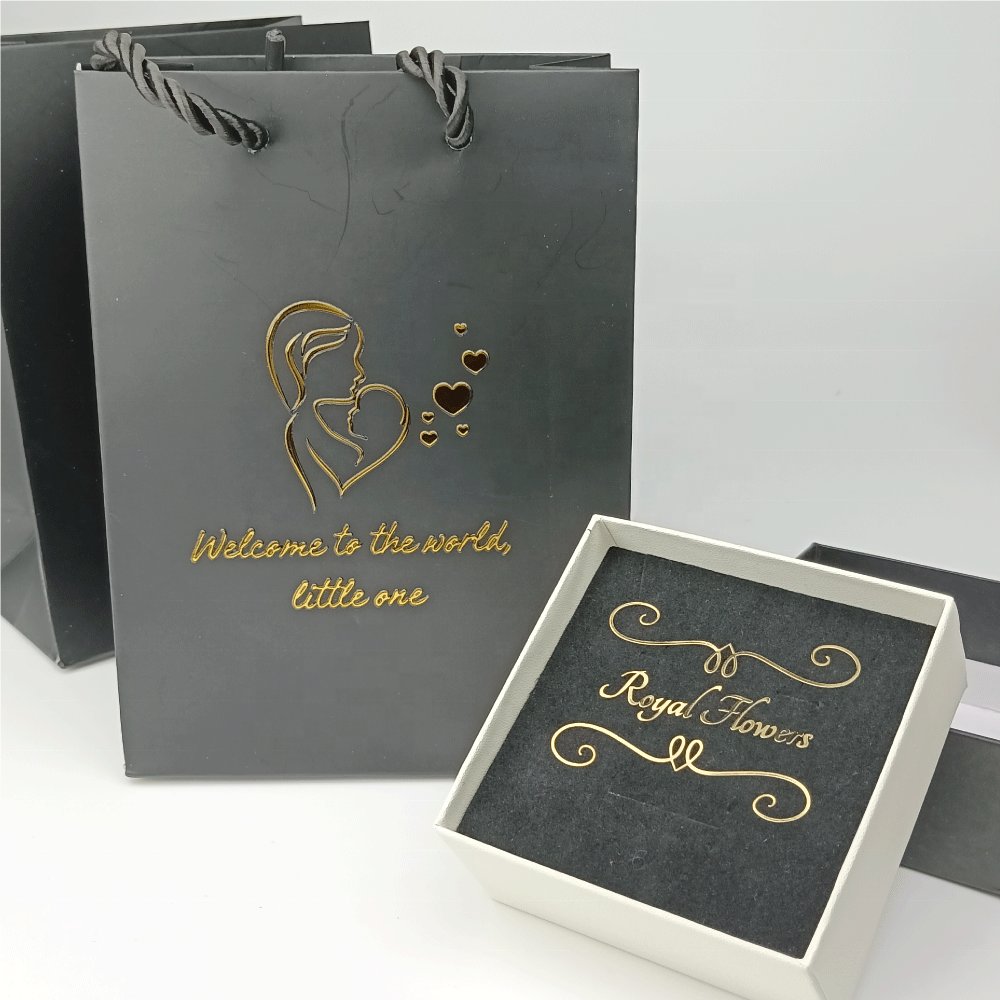 Custom 3d metal transfer cosmetic stickers brand logo gold foil transfer stickers
