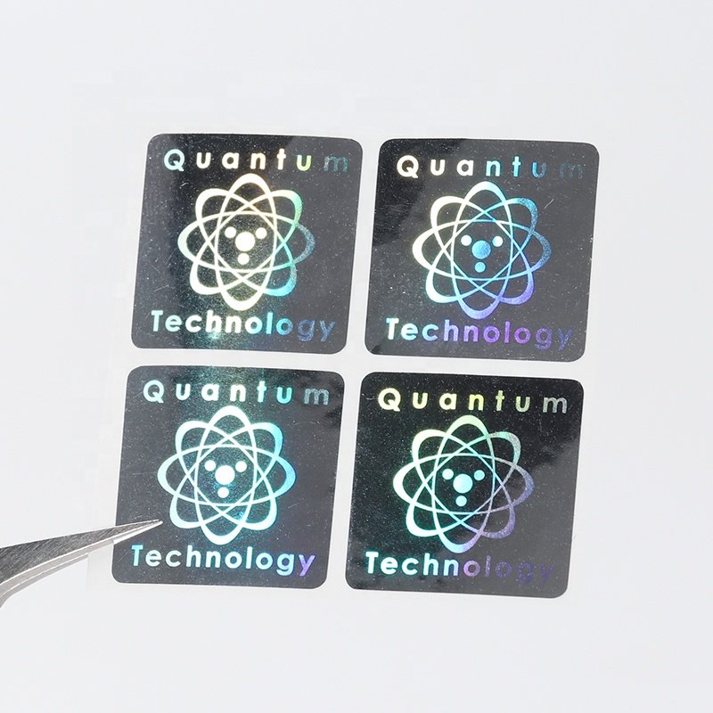 Custom printing adhesive security void sticker roll hologram logo sticker void hologram sticker label for packaging security
