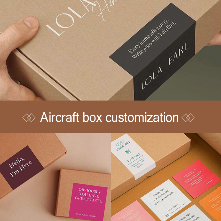 Custom Packaging Box Logo Printed Seal Stickers Private Shipping Box Thank You Supporting My Business Label Waterproof OEM