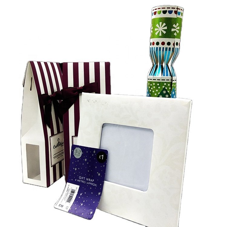 Beautiful custom paper gift stickers