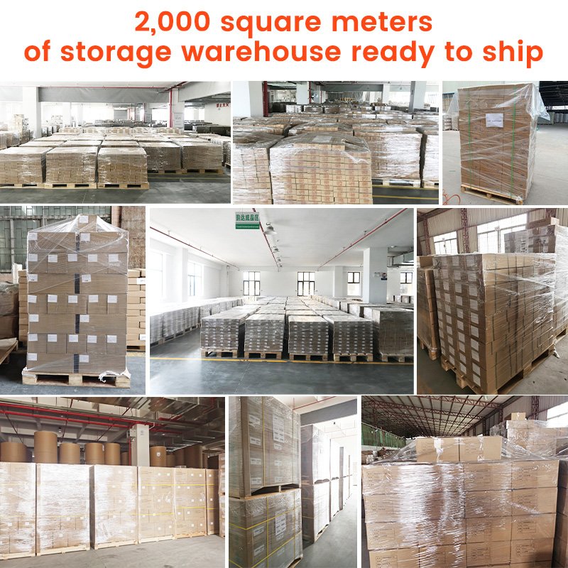 A6 Fanfold Thermal Label Waybill Waterproof Thermal Shipping Label Sticker Thermal Waybill For Postage Shipping