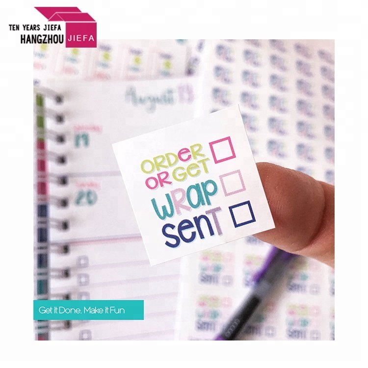 Custom Sticker Printing Various Type Sticker Label Made in China