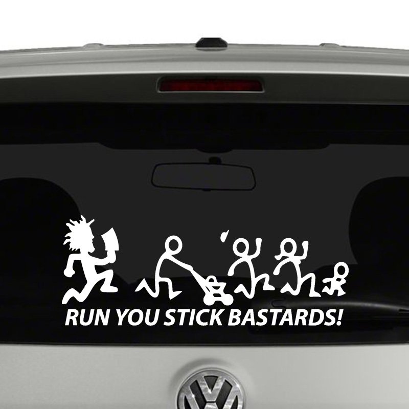 High Quality Self Adhesive Custom Print Colorful Car Decorations Stickers