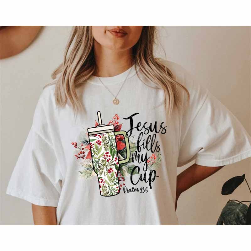 Heat Tarsnfer Christmas Dtf Transfer Patch Design Custom For Clothing Print Sticker Custom For T Shirt