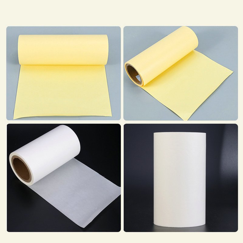White Release Paper Glassine Paper for Sticker Backing Silicone Jumbo Roll Release Paper Medical