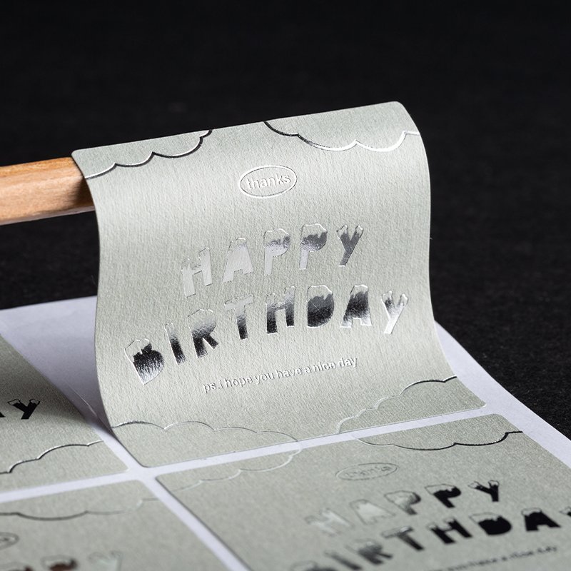 Linen Paper Labels Custom 3D Embossed Sticker Candle Label Custom Embossed
