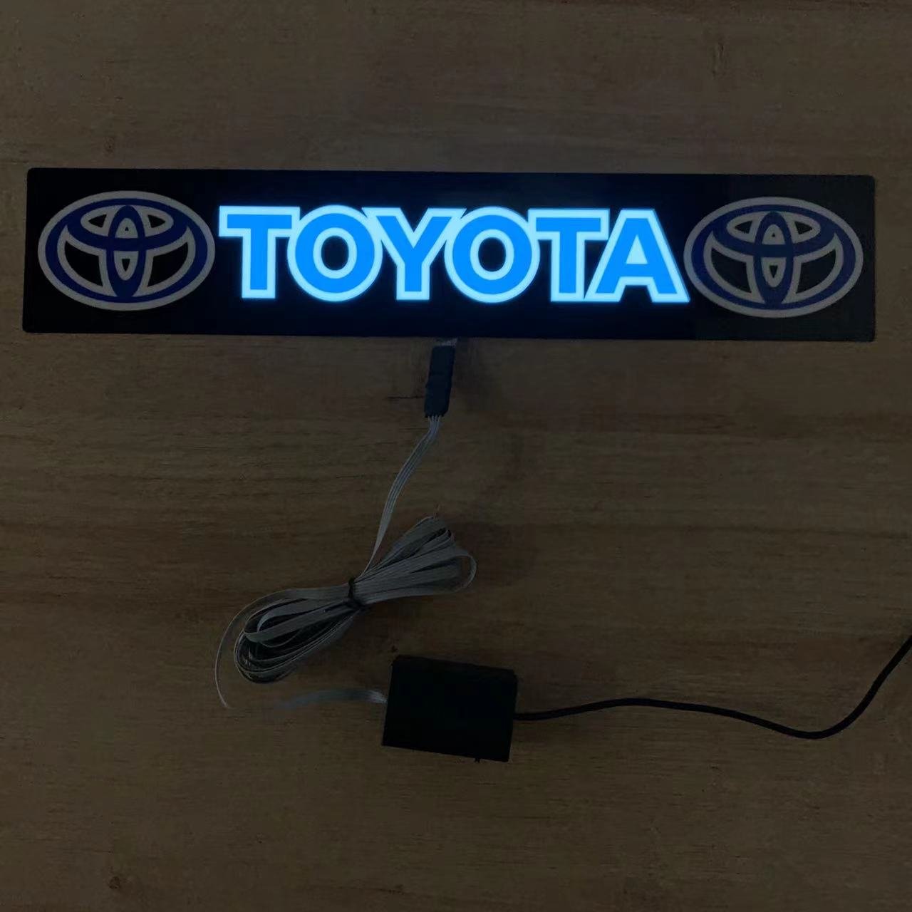 Hot selling LED car sign Windshield Electric USB Charge Car LED Sign Light Up Window Stickers JDM Glow Panel