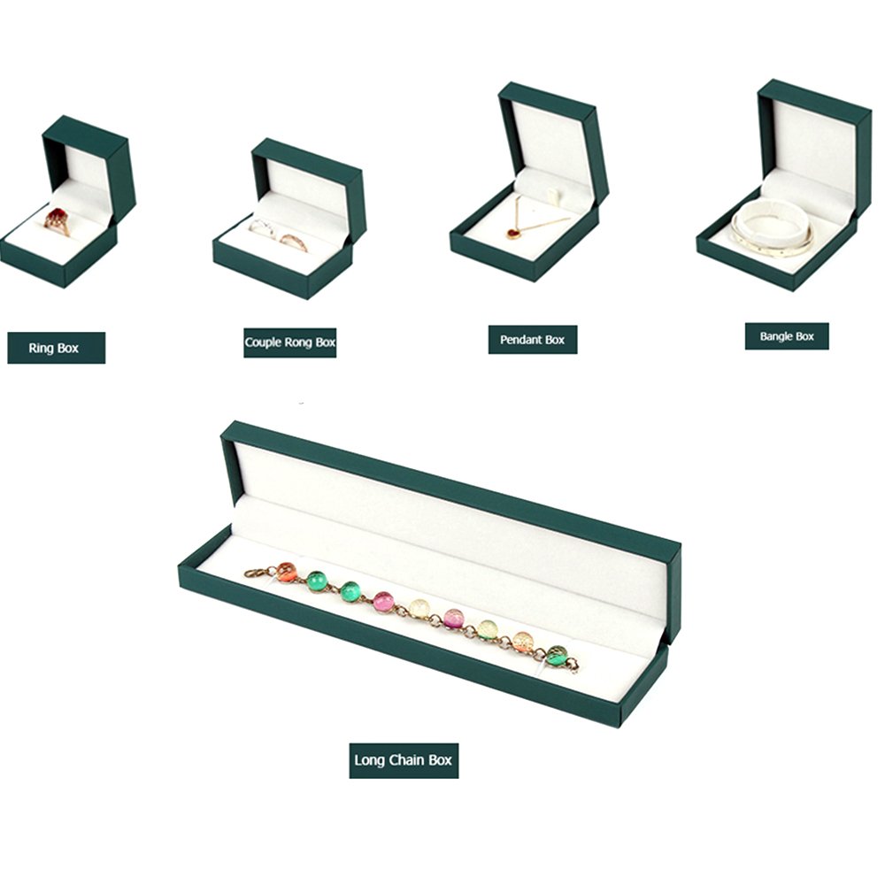 Custom Printed Luxury Jewelry Box Paperboard Packaging for Bracelets Rings-UV Advantage Custom Size Tray with Logo & Gift Box
