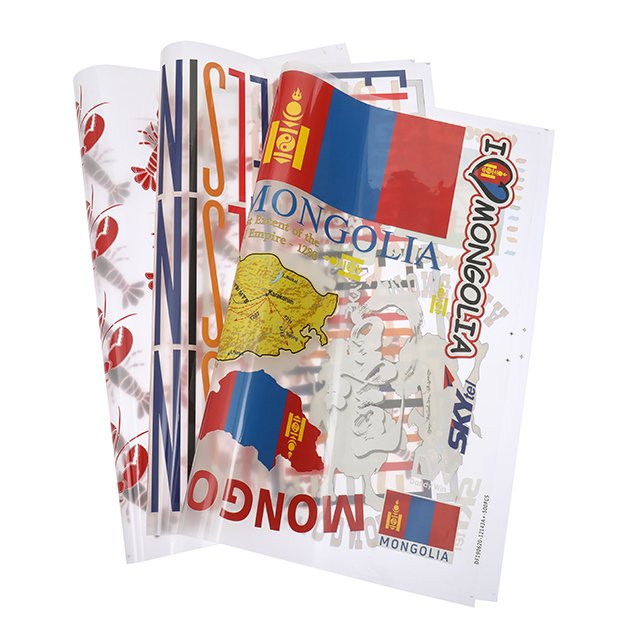 Free Sample Wholesale Hot Plastisol Heat Sticker For Clothes Printing Transfer For T-Shirt Decals