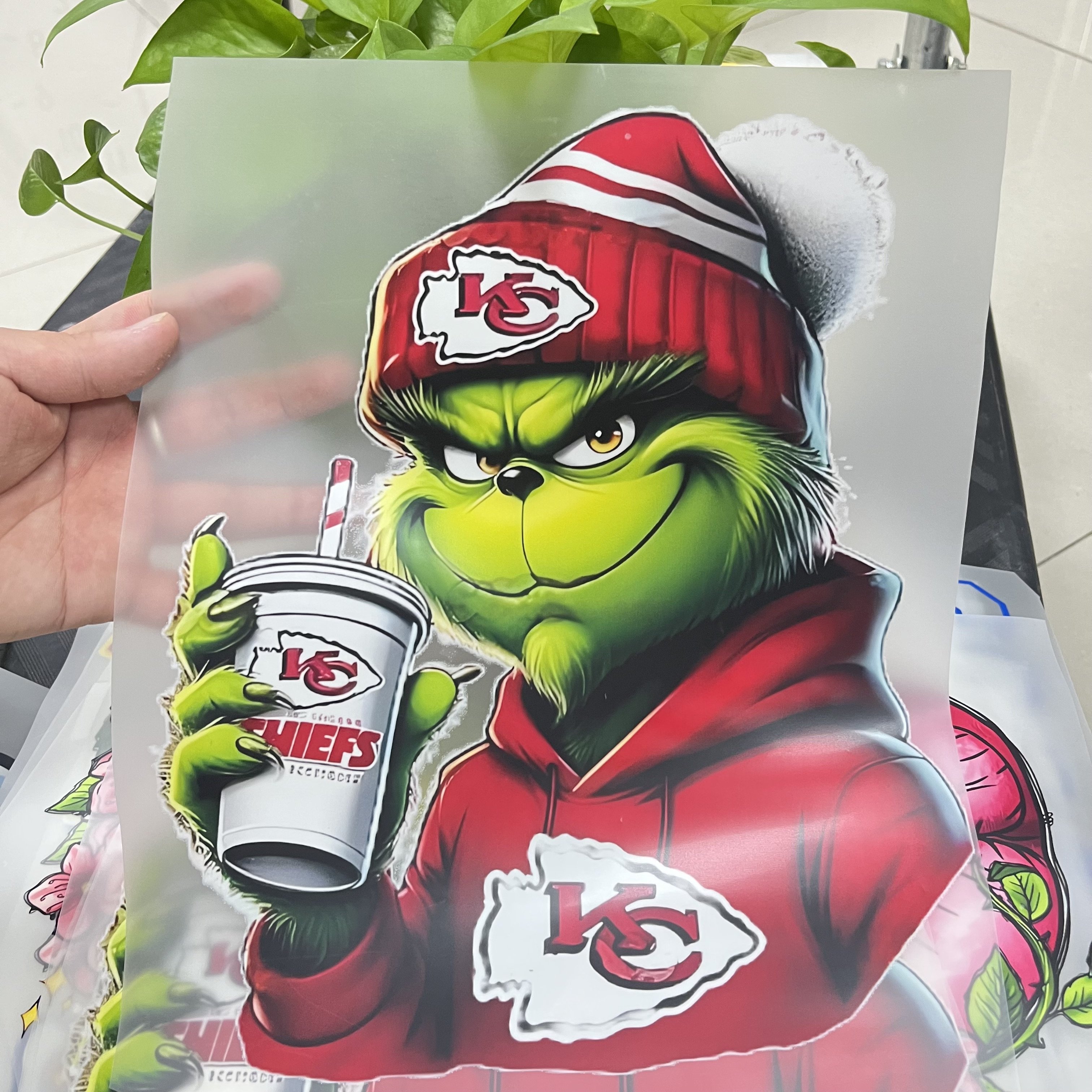 New Knowledge Sell well Screen Printing Plastisol Heat Transfers Vinyl Logo dtf heat transfer custom stickers for t shirts