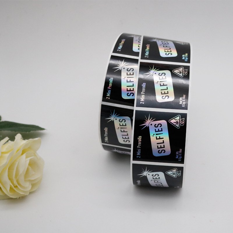 Luxury Custom Paper Box Perfume Packaging PET PP PVC Sticker ,Gold Embossing Perfume Private Label Bottle Stickers