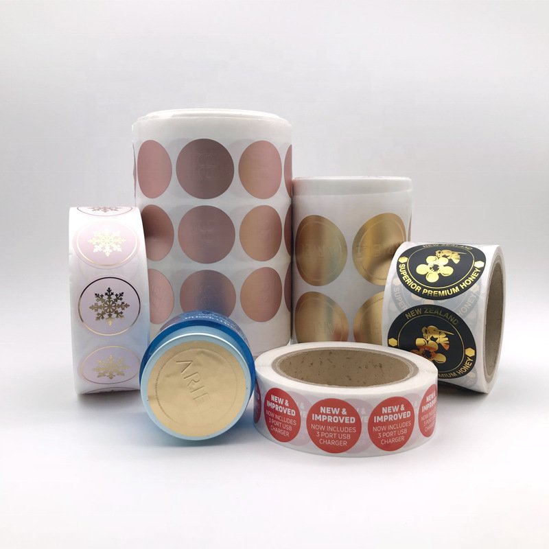 Luxury Custom Paper Box Perfume Packaging PET PP PVC Sticker ,Gold Embossing Perfume Private Label Bottle Stickers