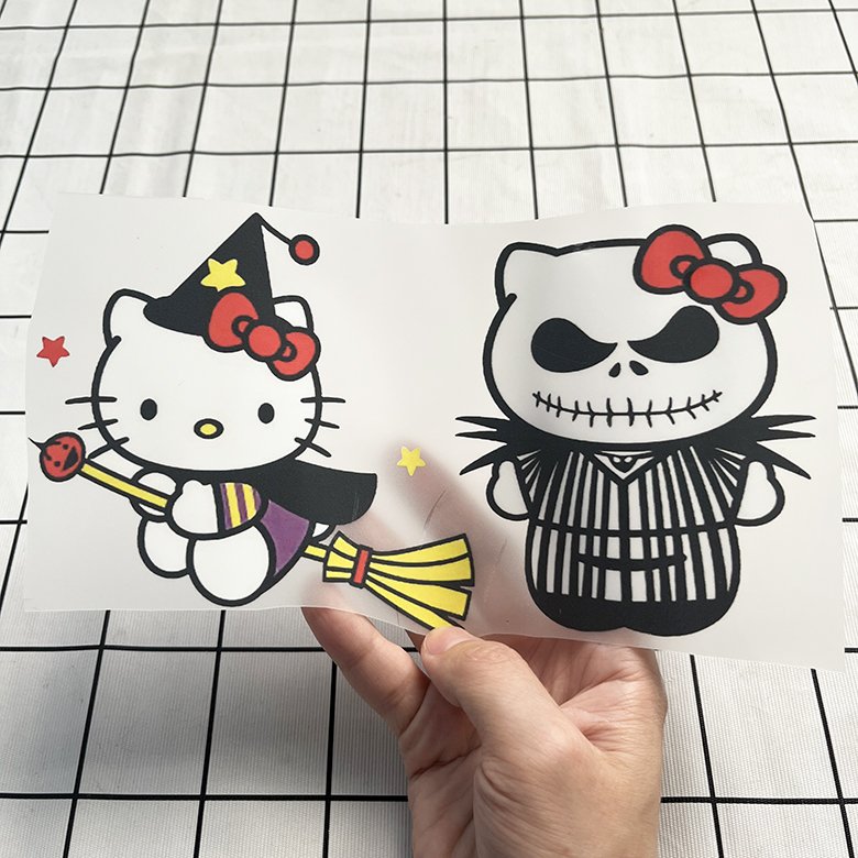 Wholesale dtf transfers designs ready to heat press iron on logo label tshirts clothing print heat transfer vinyl designer