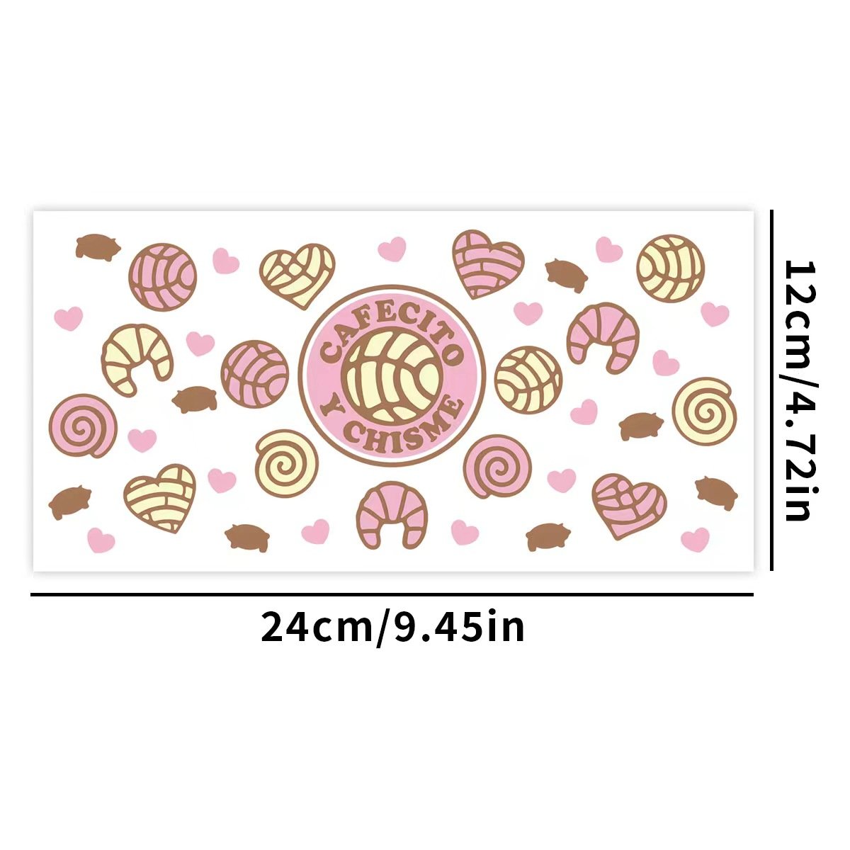 journaling packaging planner UV DTF Cup Wraps Highland Cow UV Dtf Cup Transfer stickers