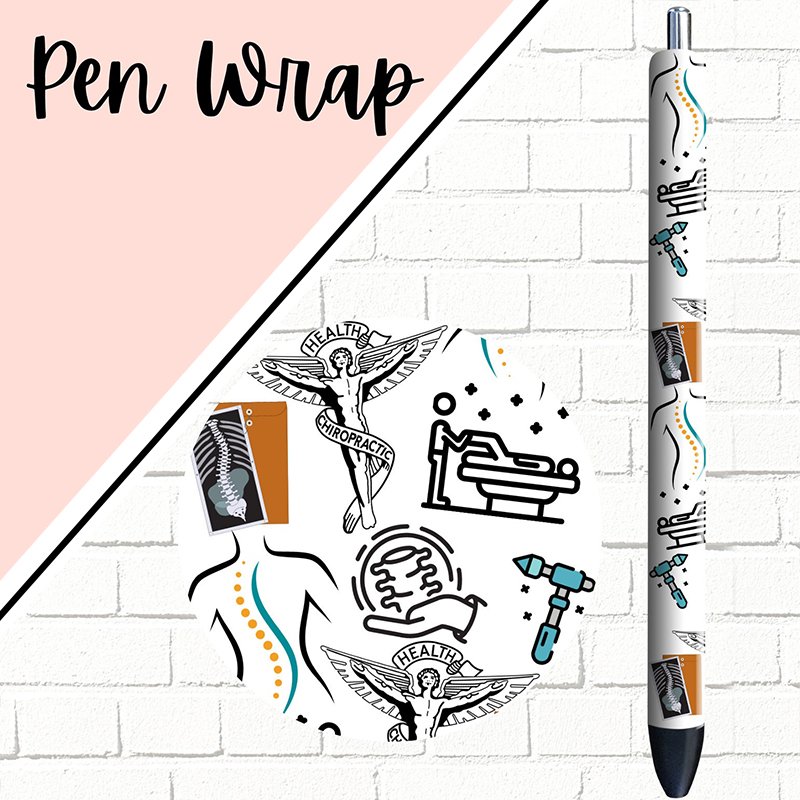 Many pattern to choose logo custom stickers uv dtf pen wraps design waterproof transfer ball point pen wrap dtf sticker for pens