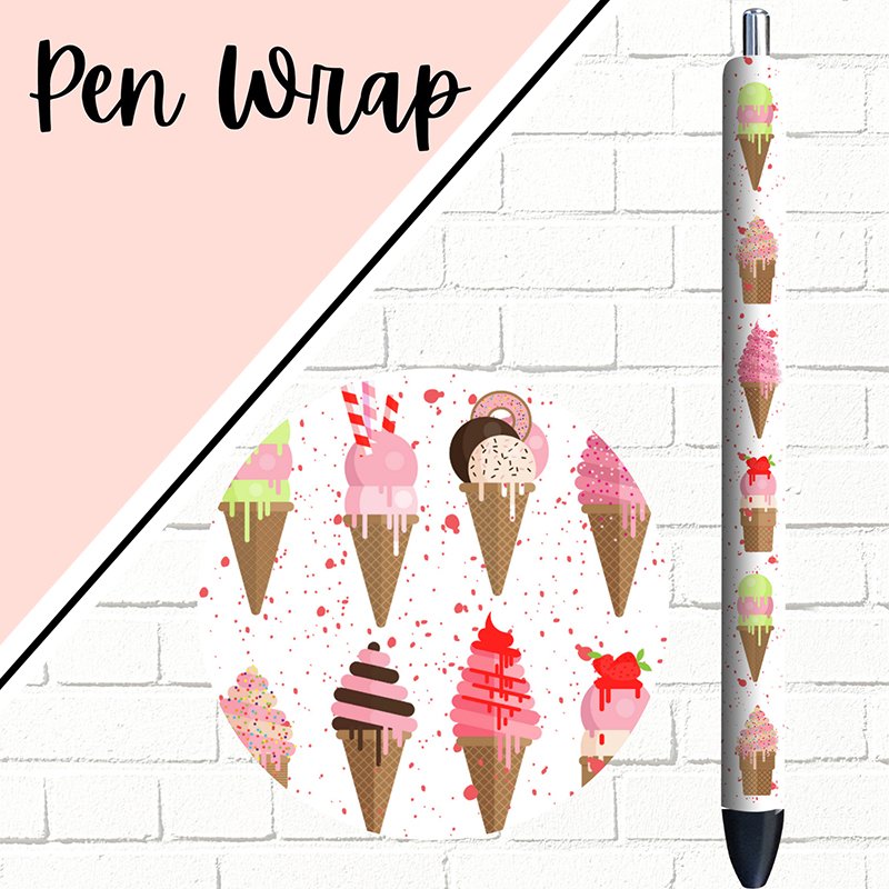 Many pattern to choose logo custom stickers uv dtf pen wraps design waterproof transfer ball point pen wrap dtf sticker for pens