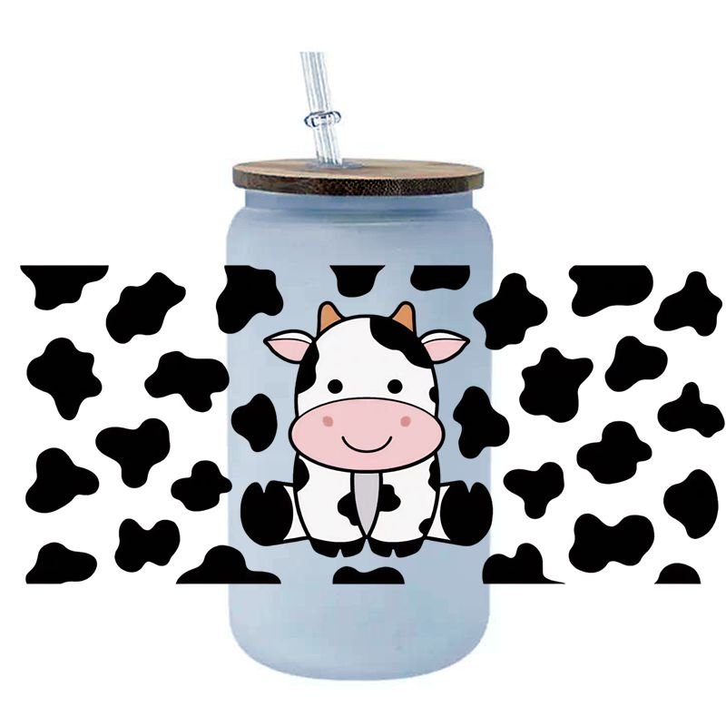 20000+ Trending Styles Cute Cartoon Anime 3D UV dtf Cup Wrap Stickers Anime Bear 3D UV Dtf Cup Wraps for 16OZ Cup Use