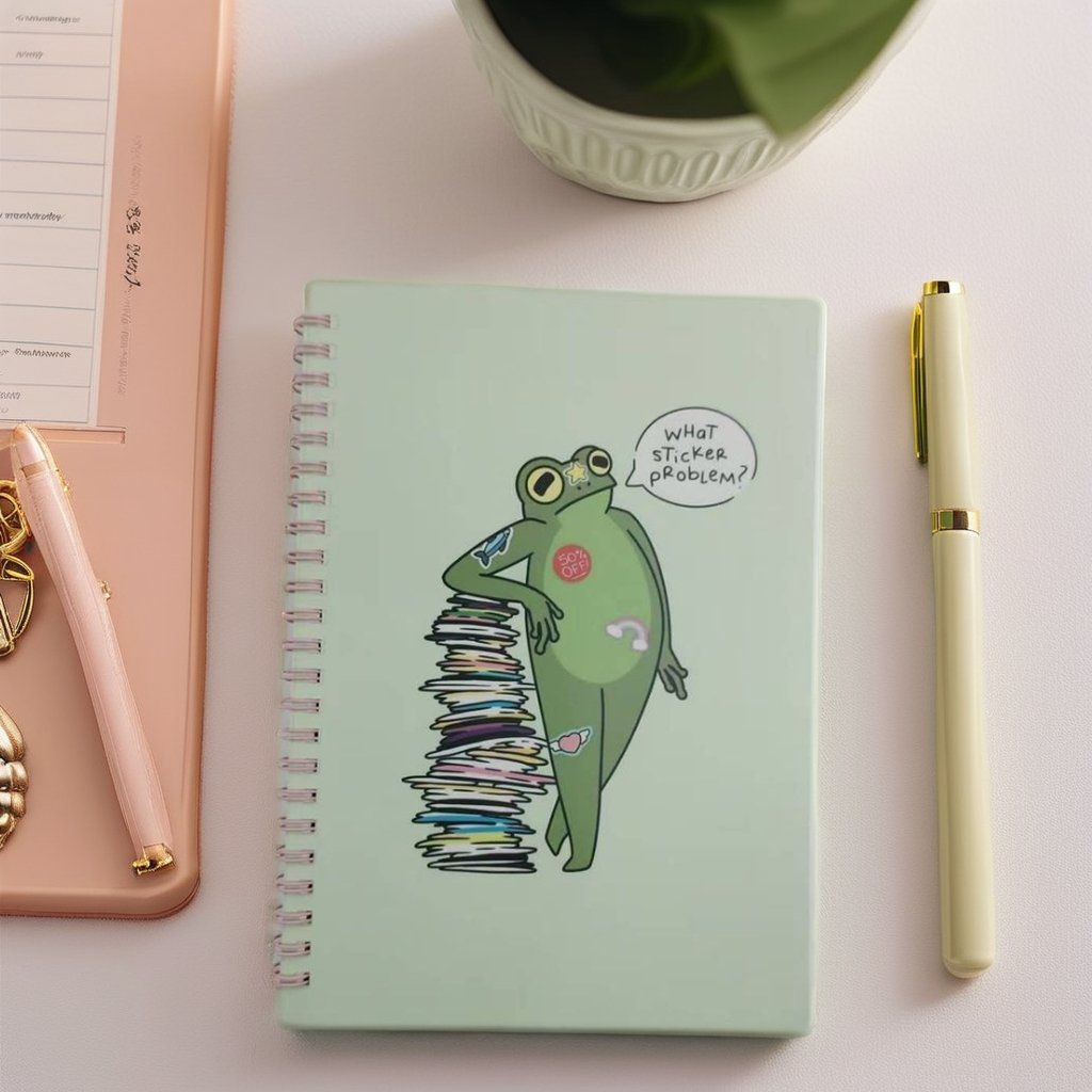 Customized Factory Price Make Your Own Design Lovely sticker Book Album Blank Sticker Book Album