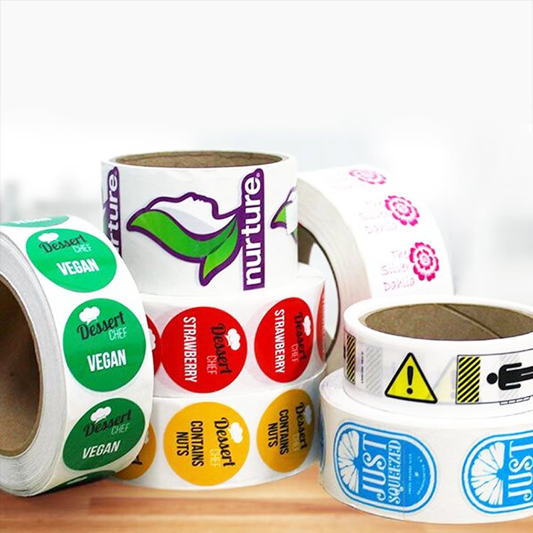 Custom PVC Plastic PET Adhesive Sticker Water Bottle Labels for Glass Bottles Soap Shampoo Bottle Vinyl Printer