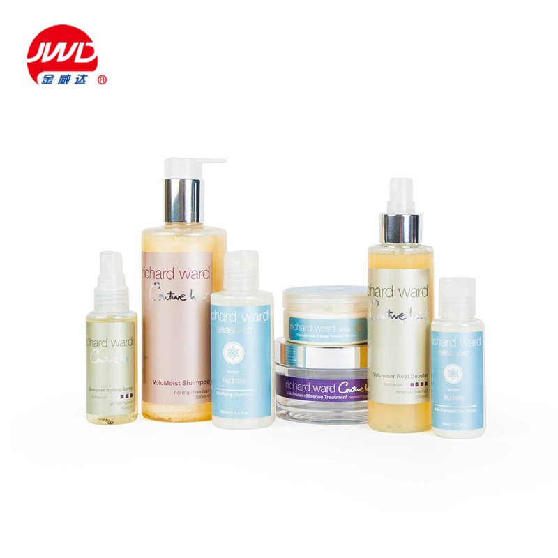 wholesale custom logo printed adhesive cosmetic bottle paper label sticker