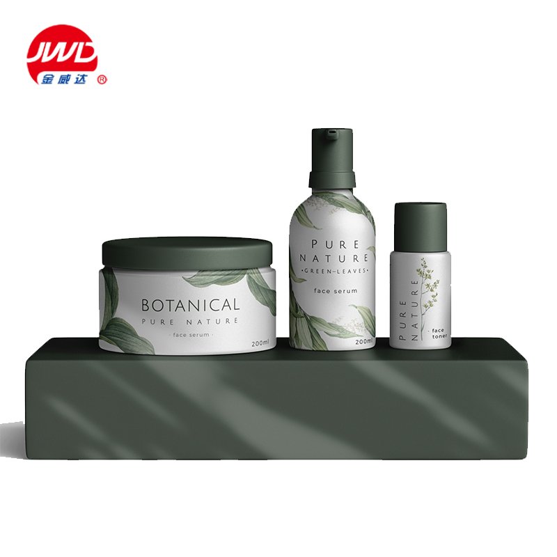 wholesale custom logo printed adhesive cosmetic bottle paper label sticker
