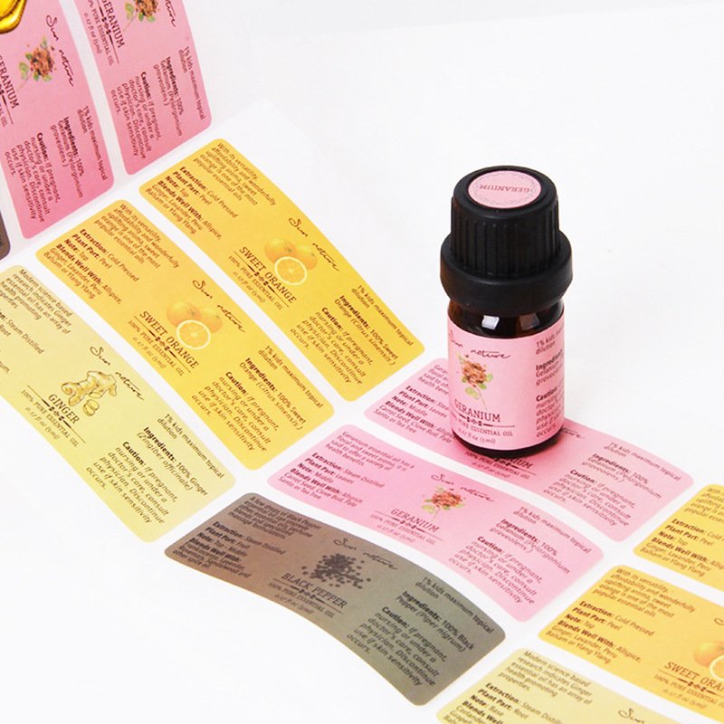 Custom print ssemaglutide 5mg 10mg label sticker pharmaceutical 2ml peptide vial label