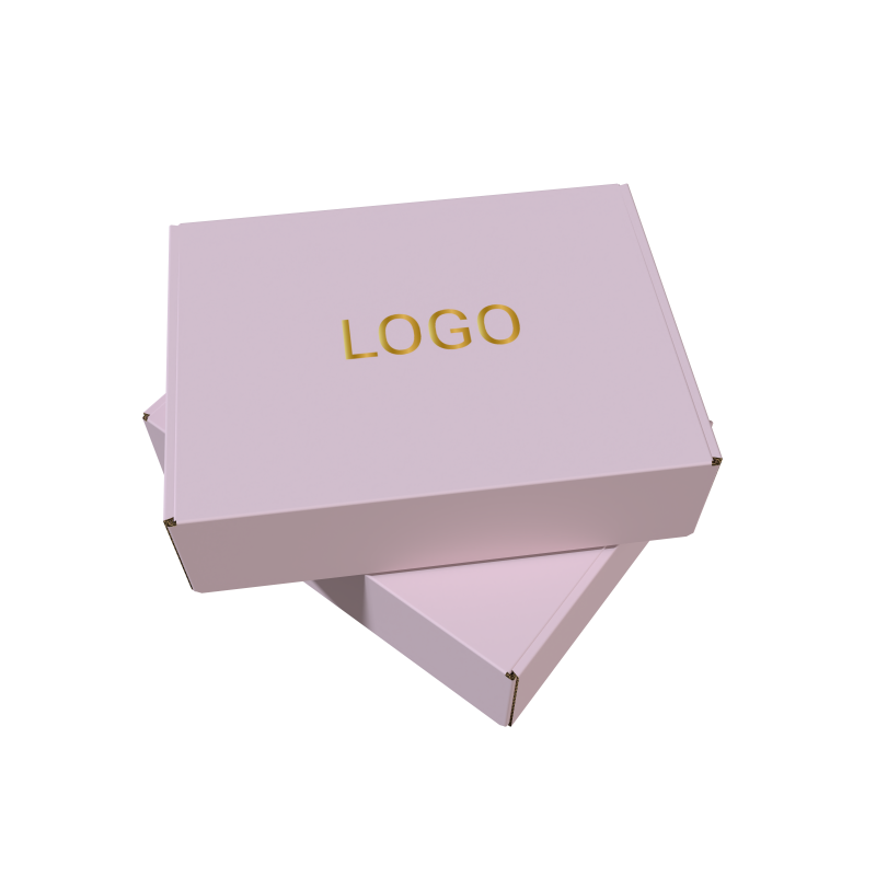 Custom Private Label Product Sticker Paper Packaging Box Corrugated Box for Printing Adhesive Stickers