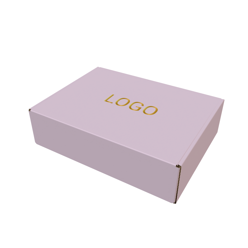 Custom Private Label Product Sticker Paper Packaging Box Corrugated Box for Printing Adhesive Stickers