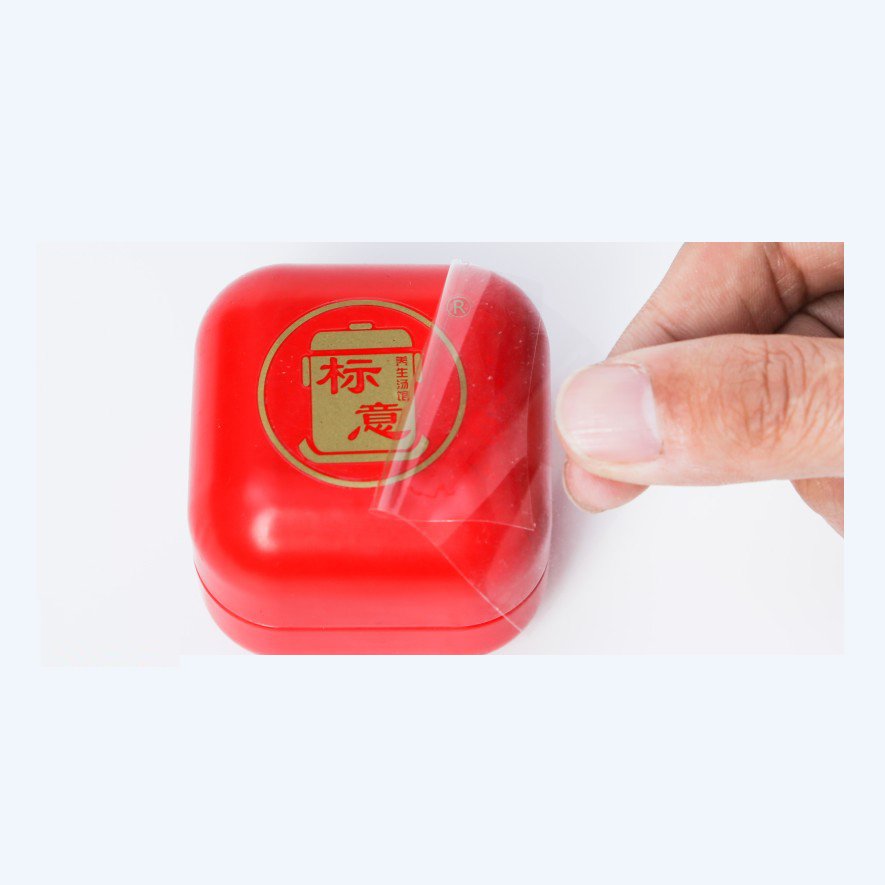 Wholesale UV resistant outdoor durable custom self adhesive jar products label custom bottom logo transparent stickers label
