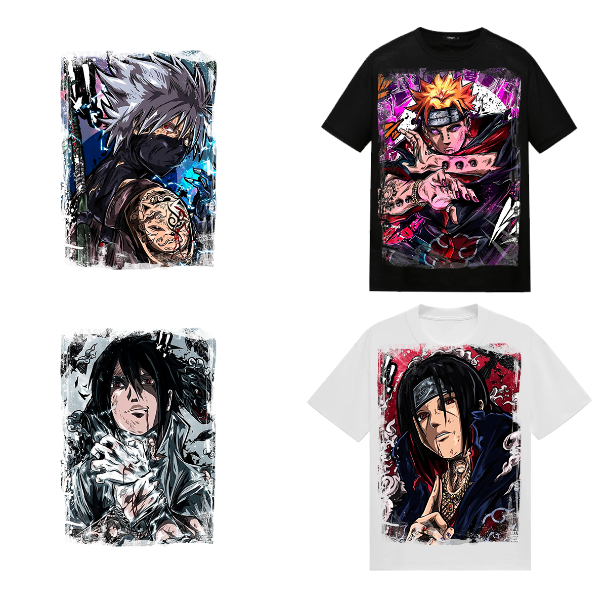 Cartoon Anime T Shirt Fabric Custom Plastisol Iron On Dtf Film Printing dtf transfers ready to press