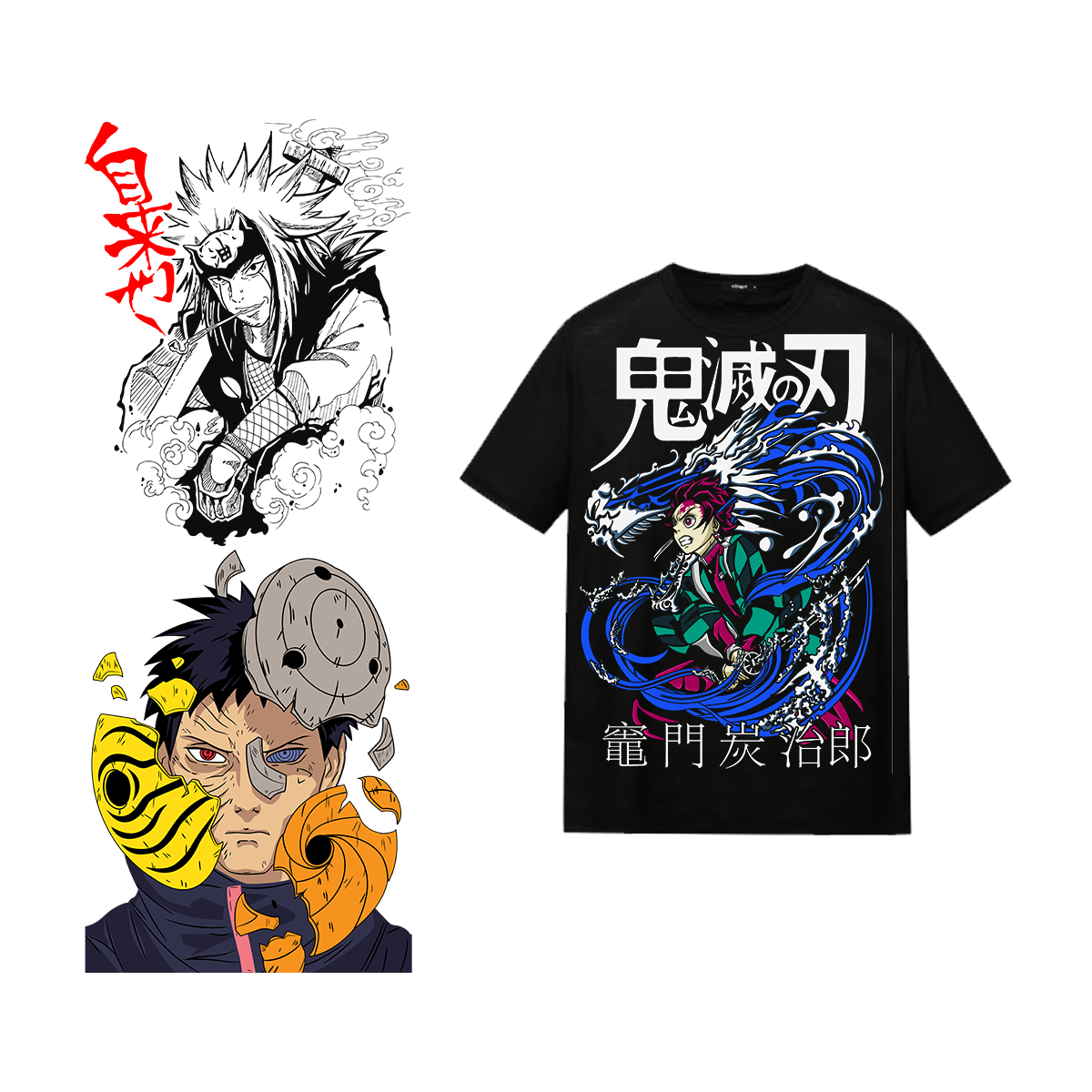 Cartoon Anime T Shirt Fabric Custom Plastisol Iron On Dtf Film Printing dtf transfers ready to press