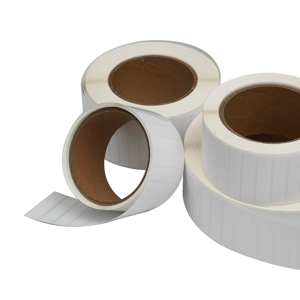 Custom Blank Self Adhesive Waterproof Barcode Sticker Printer 40mm x 30mm Direct Thermal Labels Roll