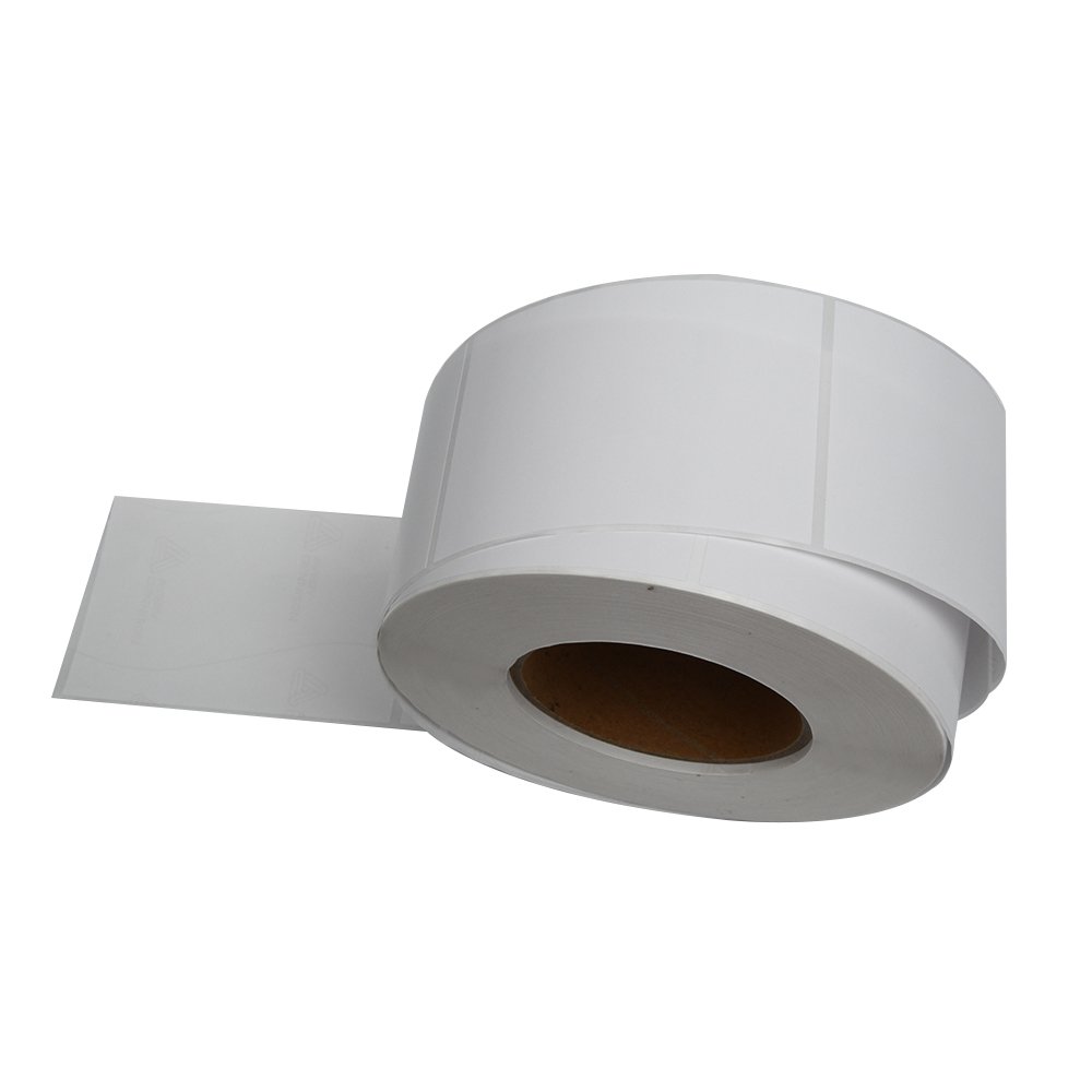 Custom Blank Self Adhesive Waterproof Barcode Sticker Printer 40mm x 30mm Direct Thermal Labels Roll