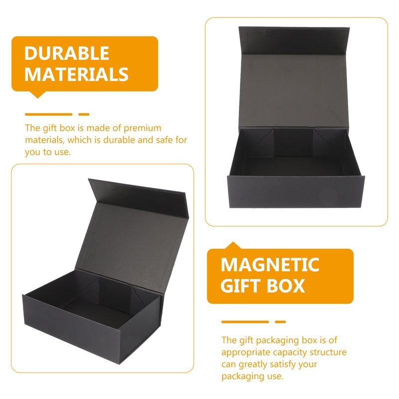 CS Custom size recyclable cardboard paper hard rigid magnet box packaging luxury folding magnetic gift box with magnetic lid