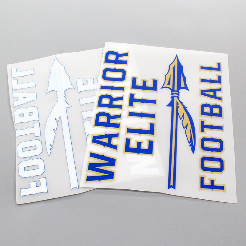 Ready to Press Label Custom Logo Digital Print Plastisol Vinyl DTF Heat Transfer Sticker Iron On For Hoodie Tshirt