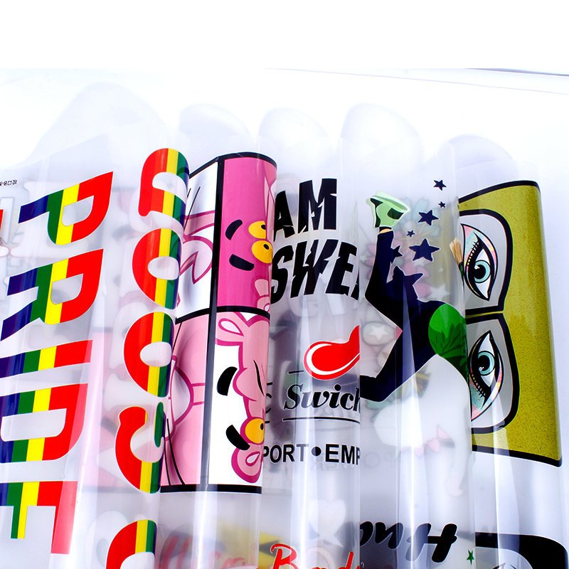 Ready to Press Label Custom Logo Digital Print Plastisol Vinyl DTF Heat Transfer Sticker Iron On For Hoodie Tshirt